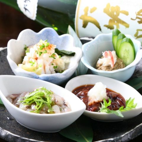 ◎90分飲み放題付!【12-1月】海原からの恵みを感じるコース「大海ーたいかいー」税込5000円 全8品(名駅)