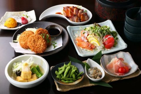 ◎90分飲み放題付！【3-4月】春を駆ける賑わい彩コース「翔躍-しょうやく-」全7品 税込4500円（名駅）