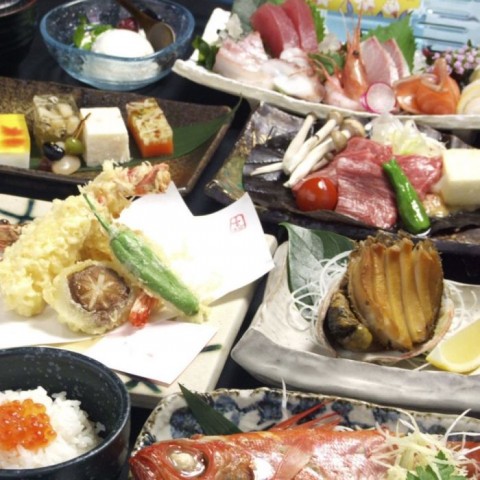 90分飲み放題付!【3〜4月】こだわり食材プレミアムコース「歓ーかんー」全7品(名駅)