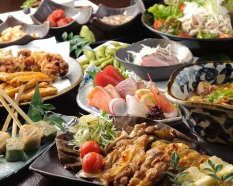 90分飲み放題付!【3月~4月】納得の海鮮コース「沖ーチュウー」全8品税込5000円