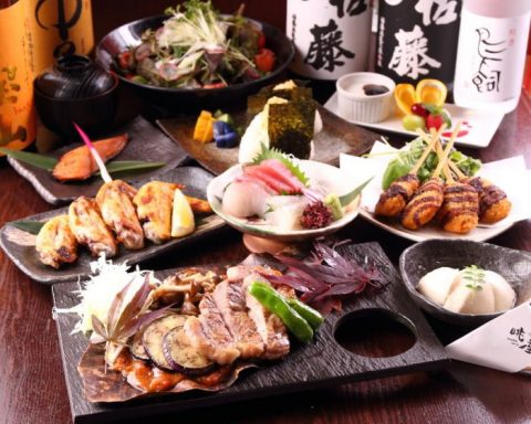 ◎90分飲み放題付!【3月4月】自分にご褒美コース「贈-ゾウ-」全7品8000円プレミアム飲み放題付き